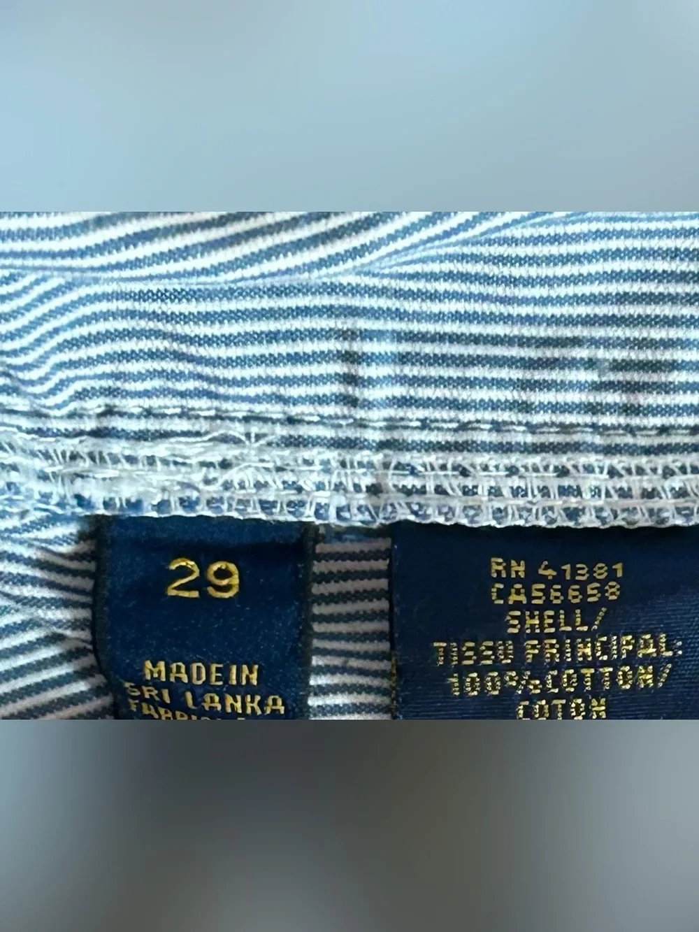 Polo Ralph Lauren Men’s Seersucker All Over Pony Striped Classic Fit 9